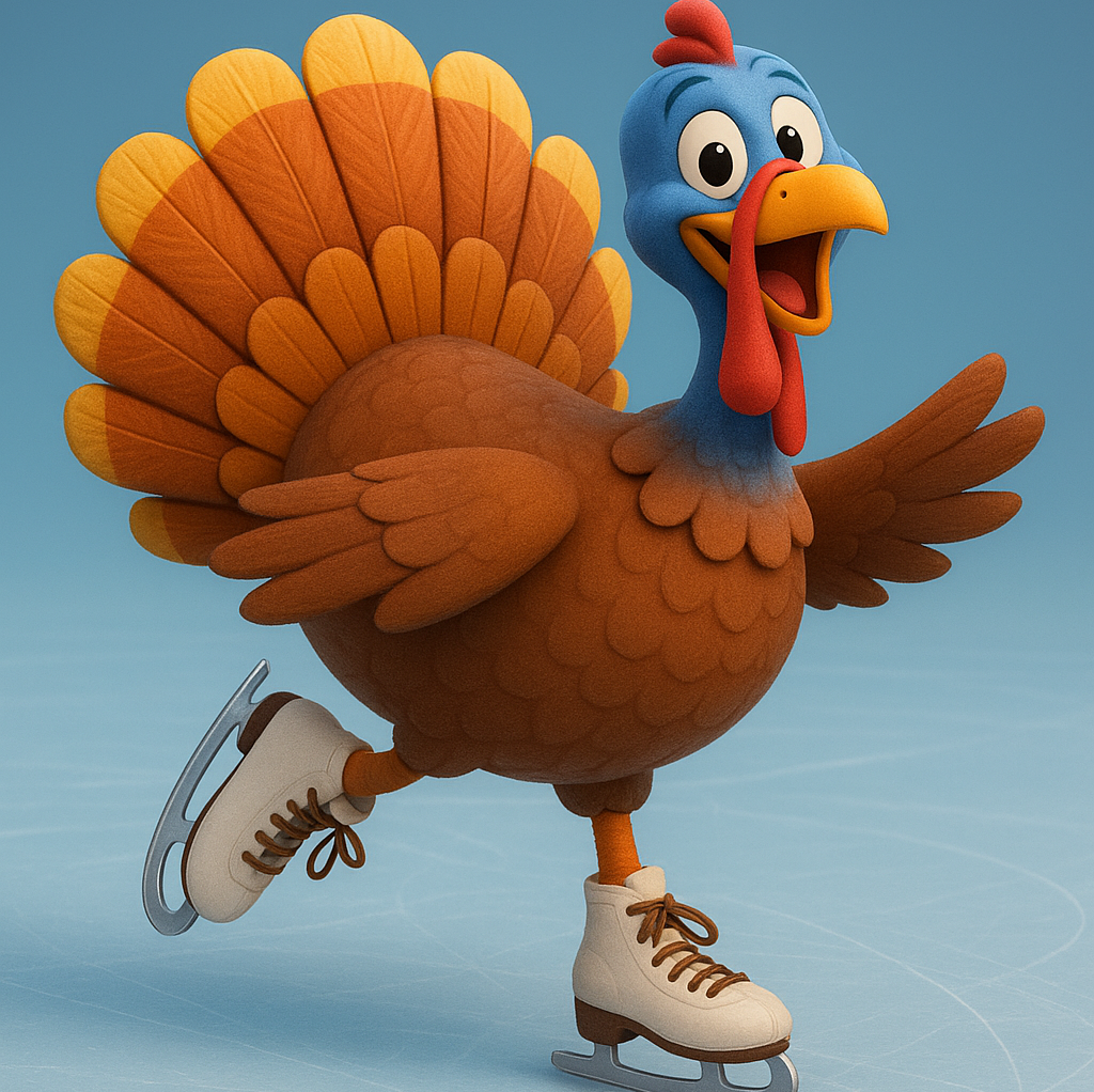 Pavo en la pista logo