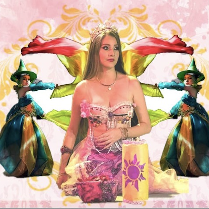 Show de bellydance “Princesas” logo